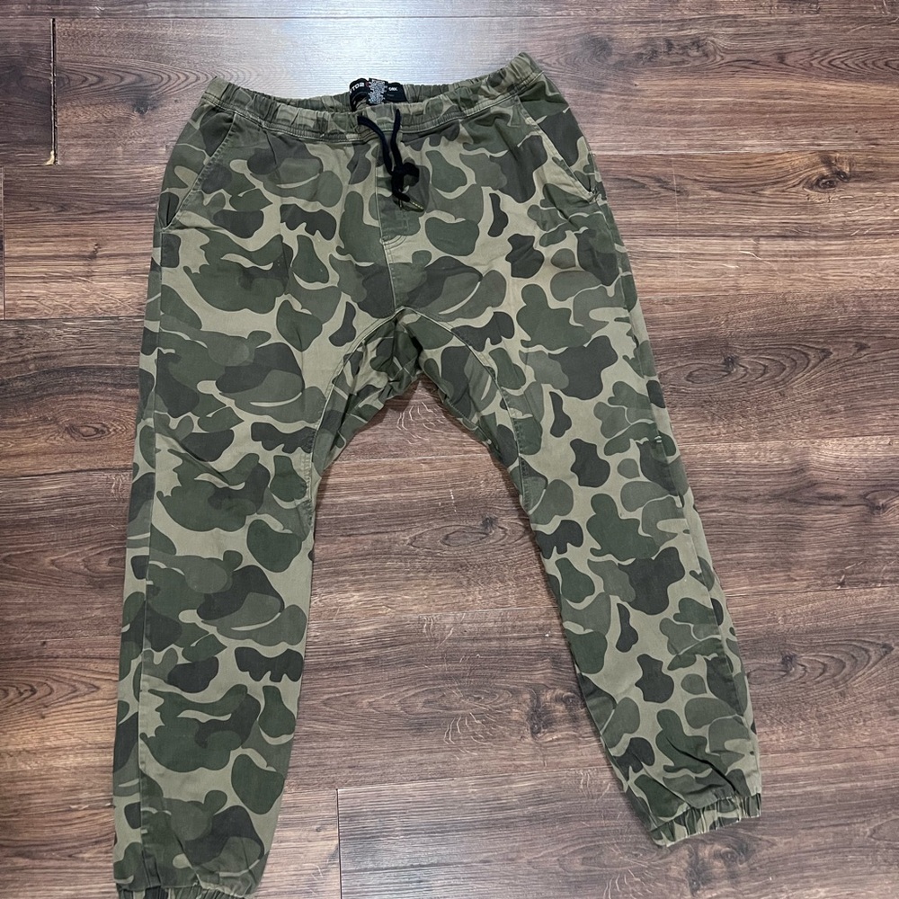 Men’s Camouflage Joggers XXL